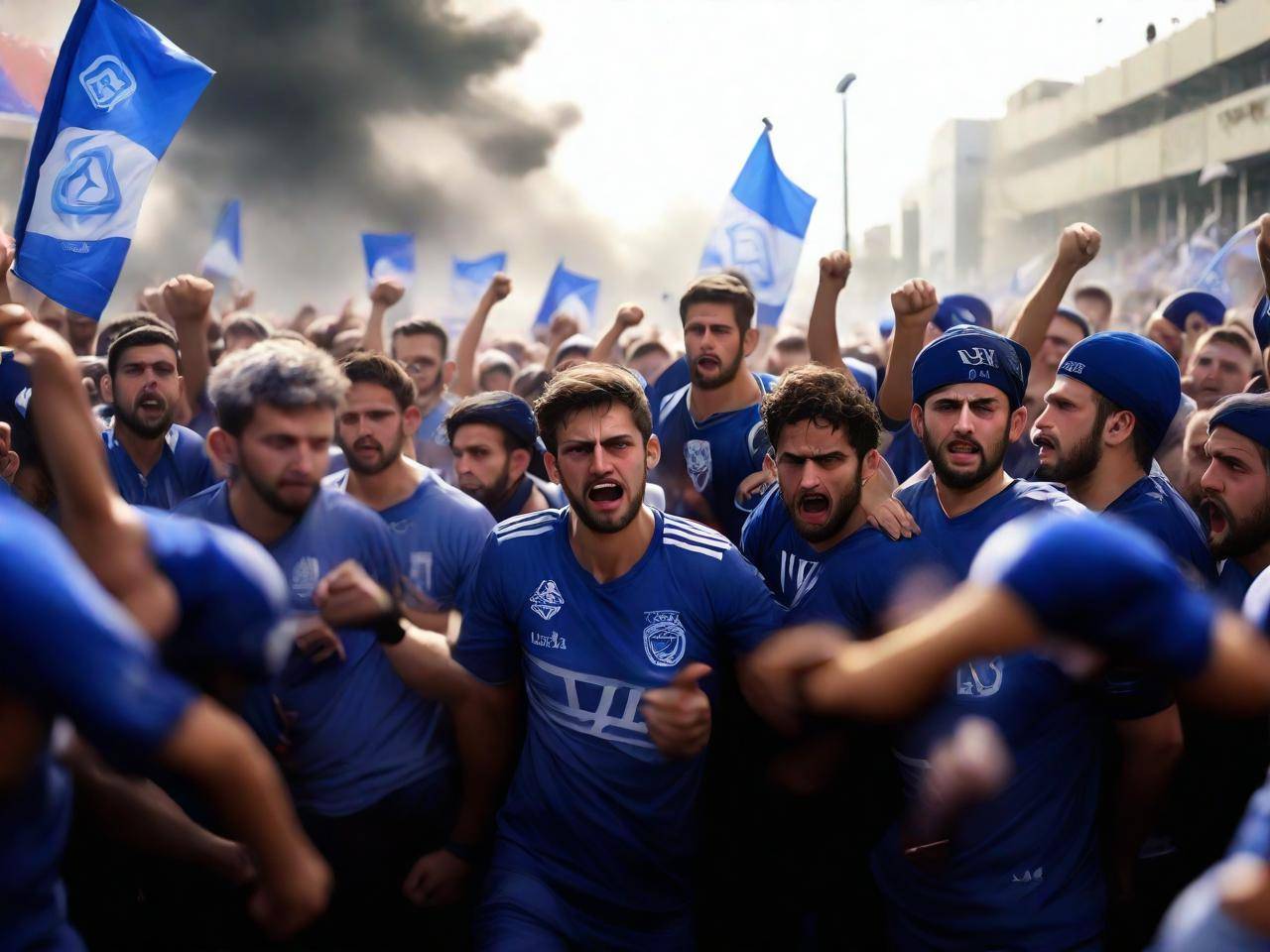 球员们的出彩表现引发球迷狂热