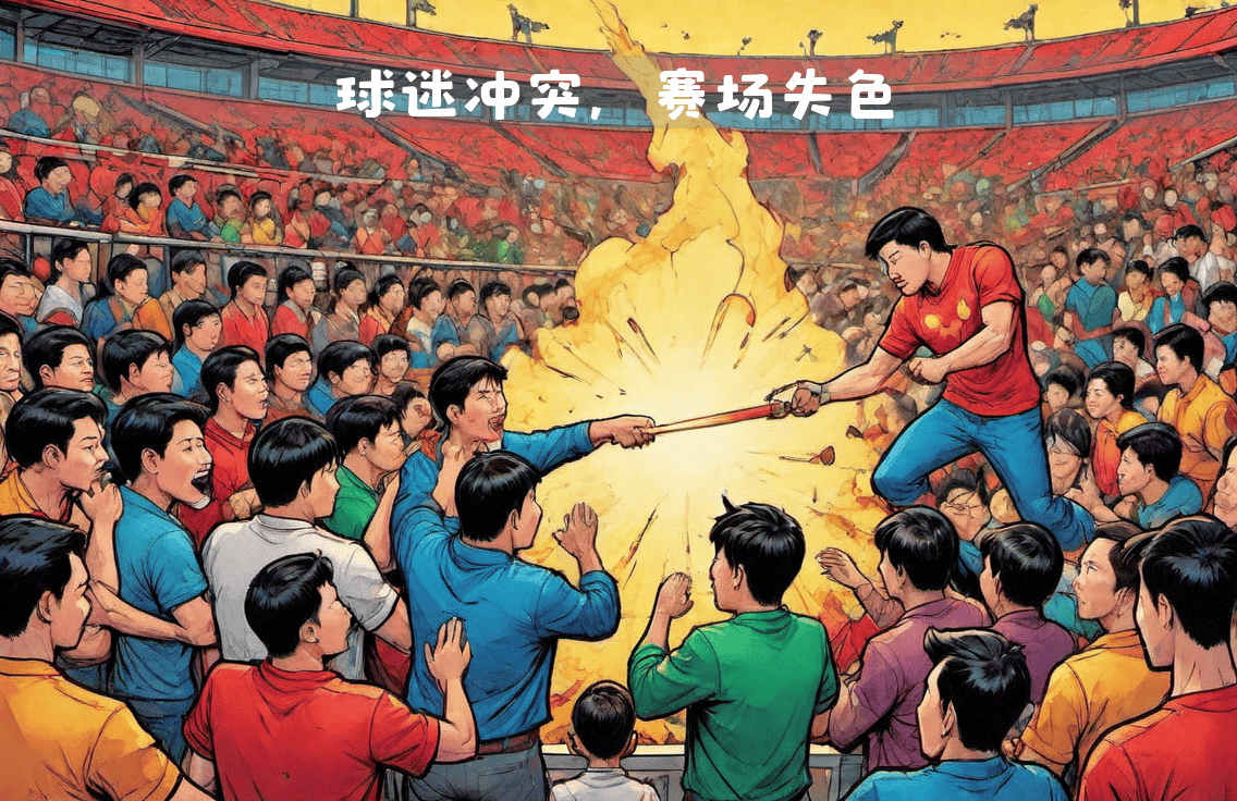 球员们的出彩表现引发球迷狂热