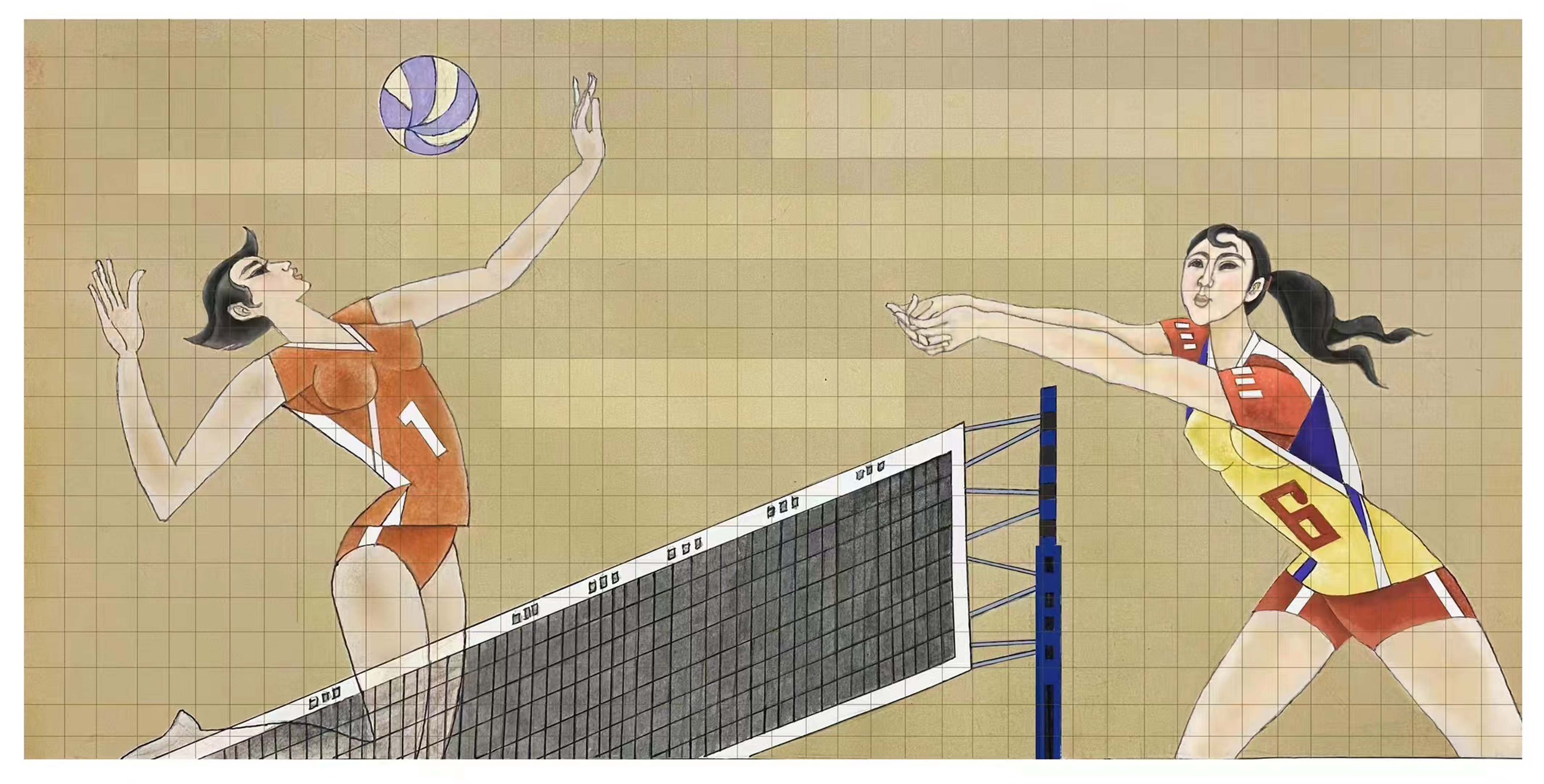 运动员们在绽放出的璀璨光芒中展现拼搏精神 运动员们在绽放出的璀璨光芒中展现拼搏精神