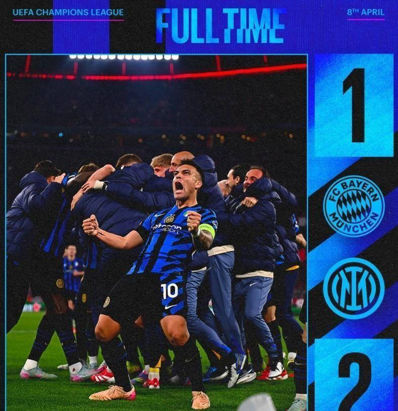 关于国米丢掉胜利,欧冠淘汰赛梦想破灭的信息 关于国米丢掉胜利,欧冠淘汰赛梦想破灭的信息